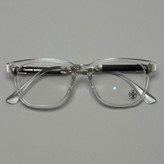 عینک بلوکات کروم هارتز کریستال نقره ای Chrome Hearts 2272 - کیفیت مستر