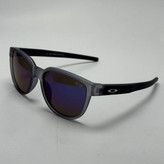 عینک آفتابی اوکلی سبک OAKLEY طوسی عدسی آبی آیینه ای کد 2435