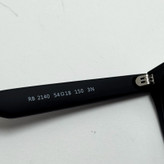 عینک آفتابی ریبن ویفرر شیشه سنگ مشکی که همراه پک کامل ریبن Rayban WAYFARER RB 2140 سایز 54