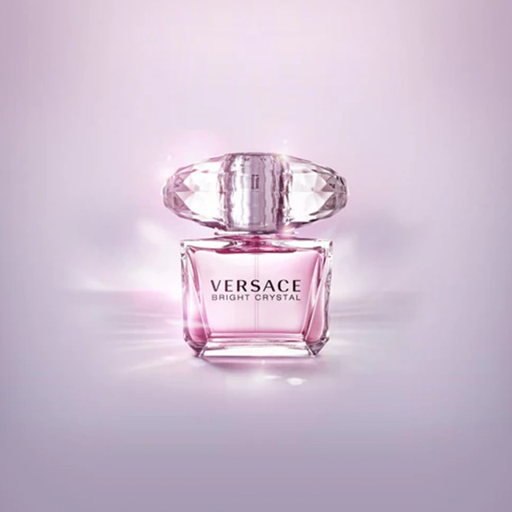 عطر ادکلن ورساچه صورتی برایت کریستال زنانه خنک و ملایم Versace Bright Crystal درجه 1 سوئیس (پس کرایه)