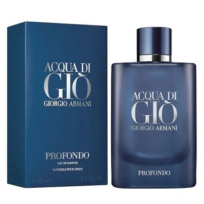 عطر ادکلن جورجیو آرمانی اکوا دی جیو پروفوندو مردانه خنک و تند درجه 1 سوئیس (پس کرایه)