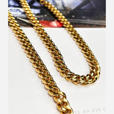 گردنبند مردانه مدل کارتیه Cartier جنس استیل عیار 316 رنگ ثابت کد ztk (پس کرایه)