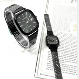 ساعت مچی مردانه صفحه مربع کاسیو CASIO طرح تاریخ دار در تنوع رنگ رنگ ثابت کد mp