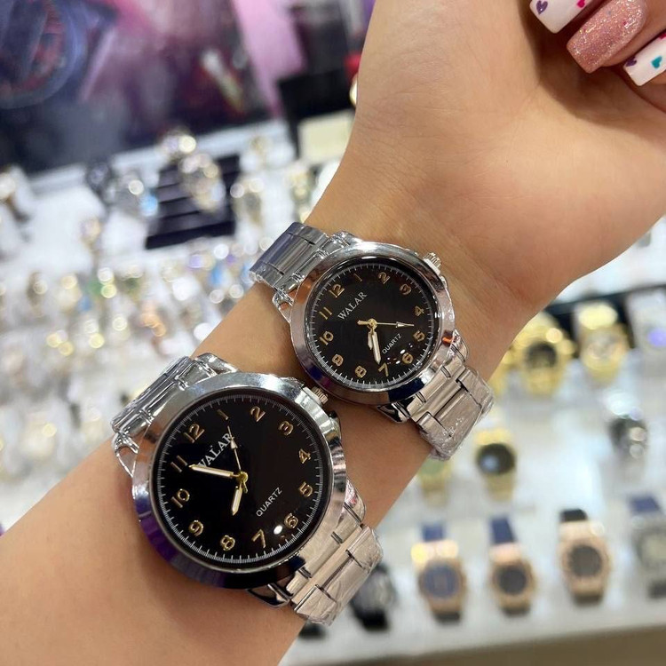 ست ساعت زنانه و مردانه مارک WALAR والار چند رنگبندی با قیمت عالی ارسال رایگان