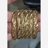 النگو تراش خورده زنانه سایز یک پک 6 عددی فقط 590 تومن