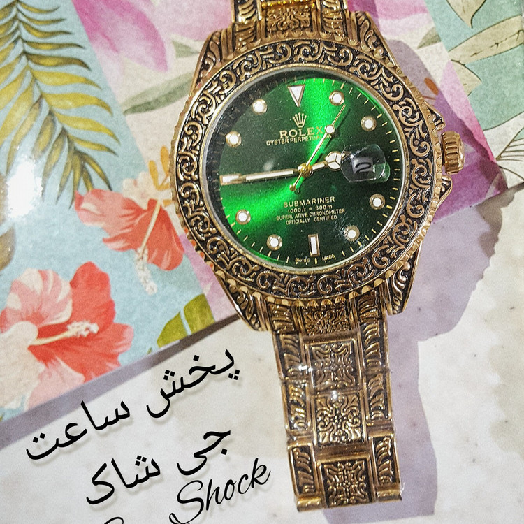 ساعت رولکس ساب مارین، تقویم دار ،قفل اصلی رولکس،.،