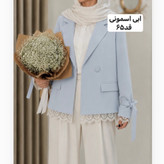 کت /کت زنانه/کت عروسکی/کت استین بنددار/کت زنانه//کت مجلسی