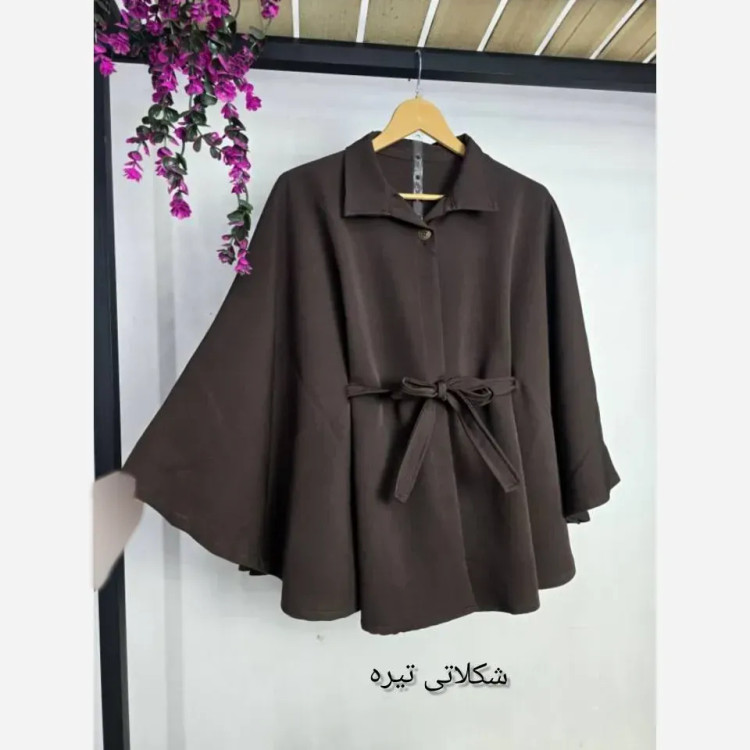 شنل زنانه مدل روژان جنس مازراتی سایز بزرگ فری سایز تا 58