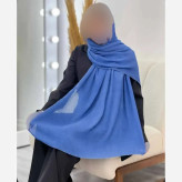 شال پلیسه لمه دوزی قواره بزرگ 75 در 175 سانتیمتر