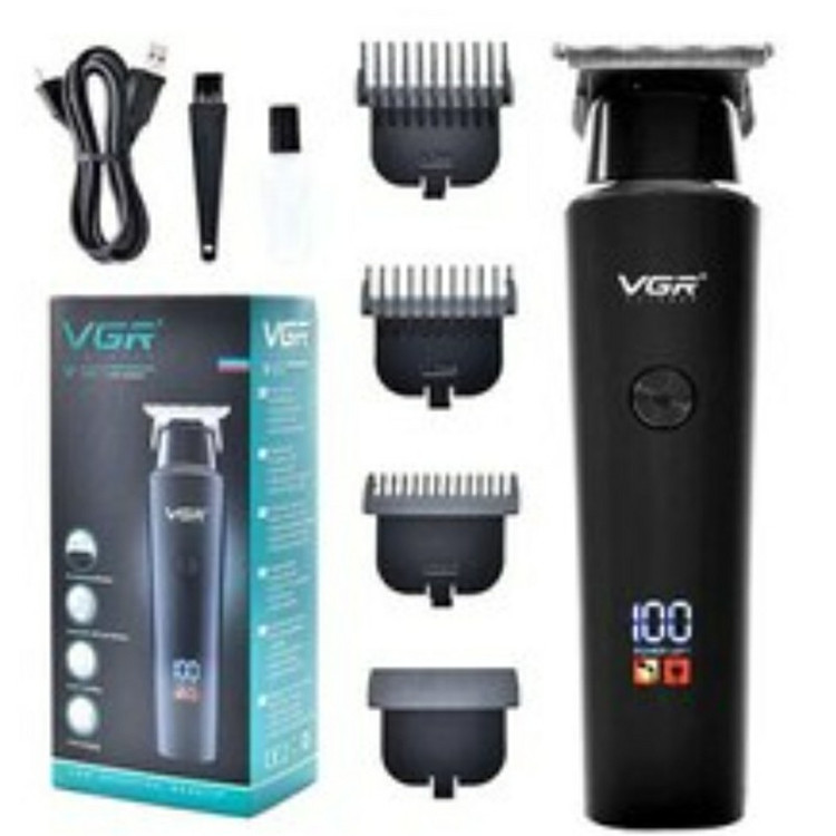 ماشین اصلاح (ریش تراش) VGR 937 شارژی نمایشگر دیجیتال صفر زن