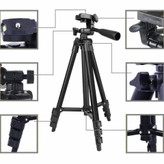 پایه گوشی و دوربین 3120 و 3110 تریپاد tripod(سه پایه نگهدارنده گوشی موبایل فیلم برداری عکاسی همسفر منوپاد طرح و مدل)