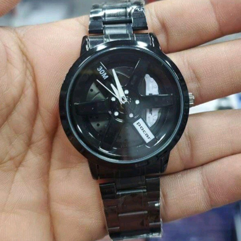 ساعت مچی رینگی مردانه عقربه ای فلزی بدنه فلزی چرمی مردونه کامپیوتری دو زمانه در طرح و رنگ مختلف(تعداد موجود)