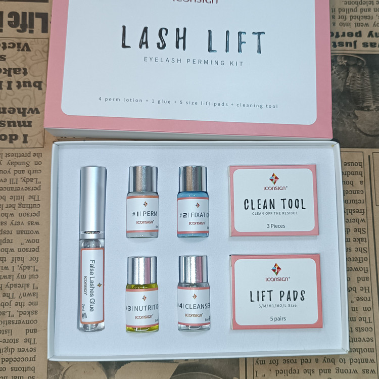 پک لیفت آیکون ساین مدل لش لیفت LASH LIFT مواد لیفت ابرو و لیفت مژه لشلیفت Lash lift انواع براش لیفت مای لمینیشن موجوده