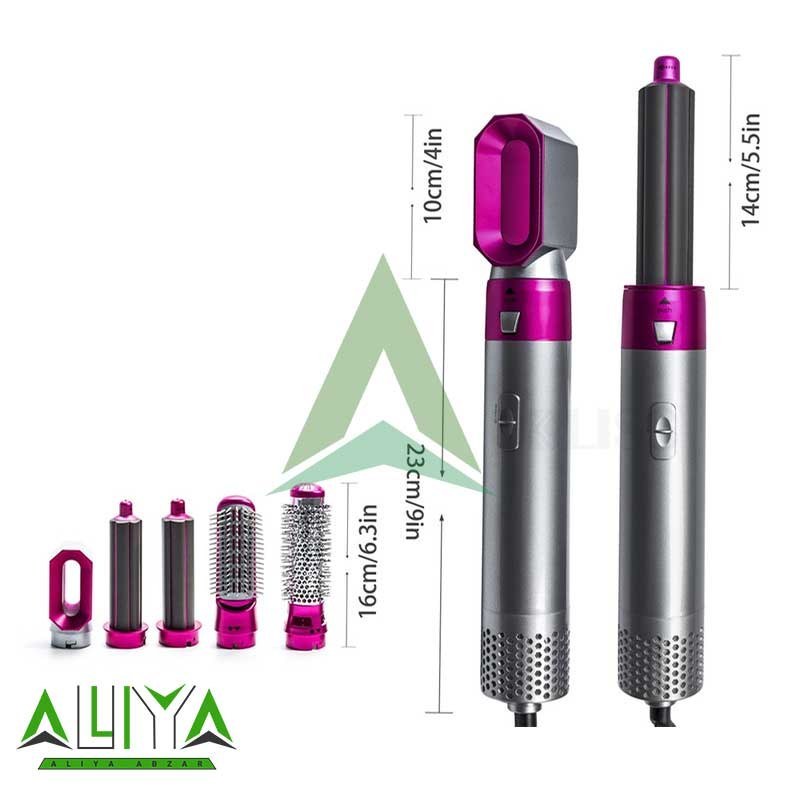 سشوار برس دار حالت دهنده 5 کاره مدل TP-5+1