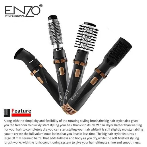 سشوار چرخشی انزو چهار منظوره ENZO 746 اصلی