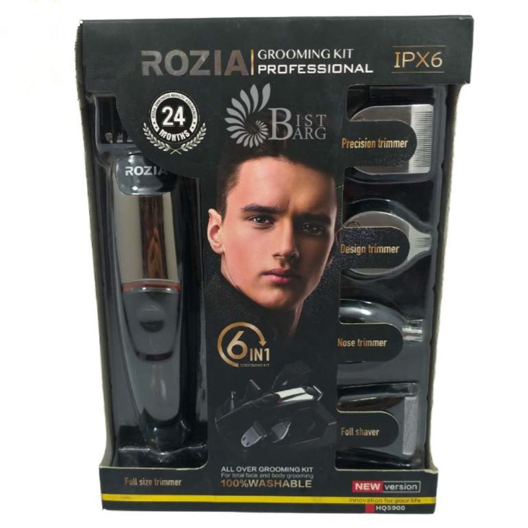 ماشین اصلاح 6 کاره رزیا مدل ROZIA PROFESSIONAL HQ5900