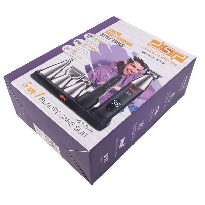 ماشین اصلاح دی اس پی مدل 90642 با قابلیت صفر زن و ضد آب