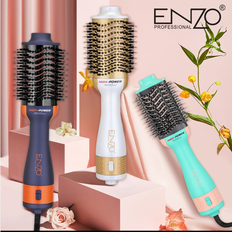سشوار برسی اصلی مارک انزو Enzo Thermal Styling Brush