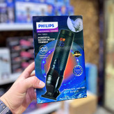 ماشین اصلاح و خط زن فیلیپس مدل PH-1853 - دور موتور 7200 دور در دقیقه و تیغه فولادی- شارژ 4 ساعته با باطری لیتیومی-هلند