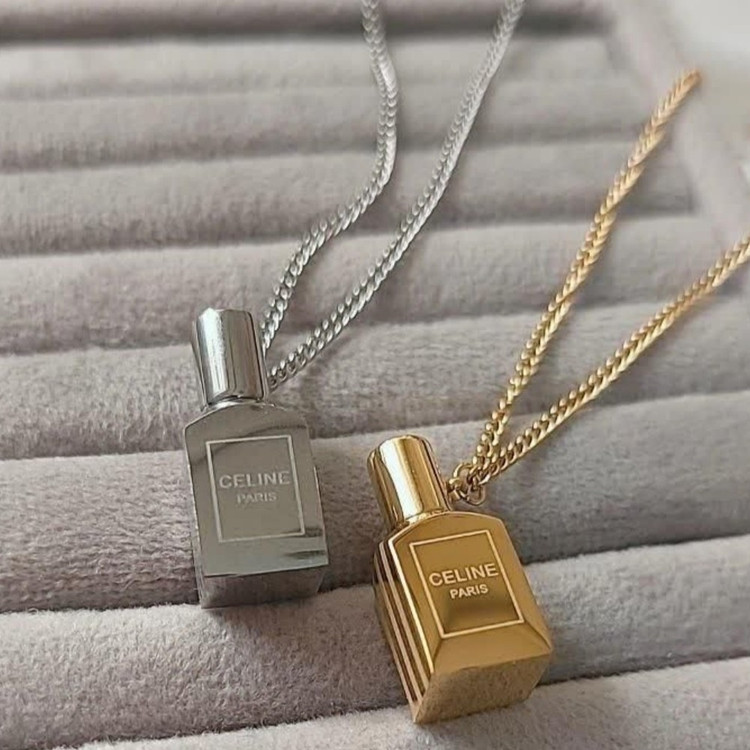 گردنبند عطر یار (رنگ ثابت استیل)