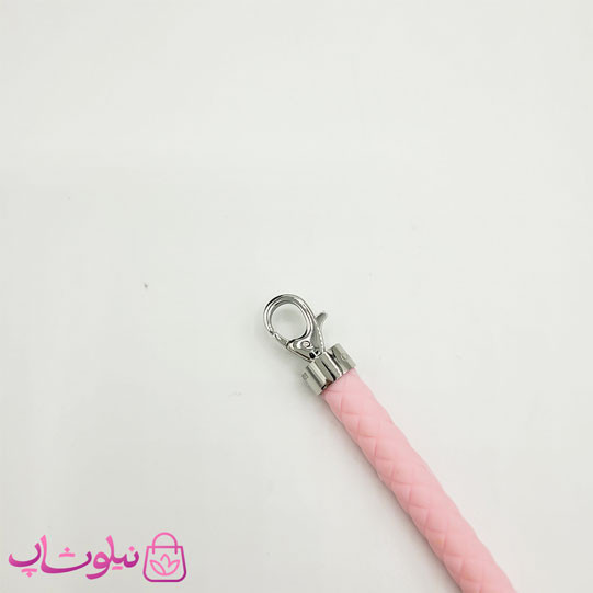 دستبند امگا رابر زنانه صورتی کیفیت مستر