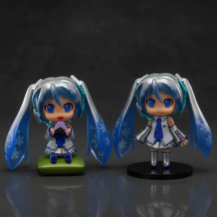 اکشن فیگور چیبی هاتسونه میکو برفی Snow Miku