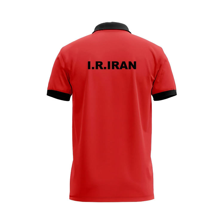 تیشرت کشتی سه دکمه یقه دار اعلا سایز M تا 3XL