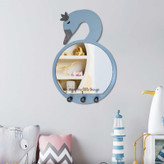 آینه دکوراتیو طرح قو مدل MKids57