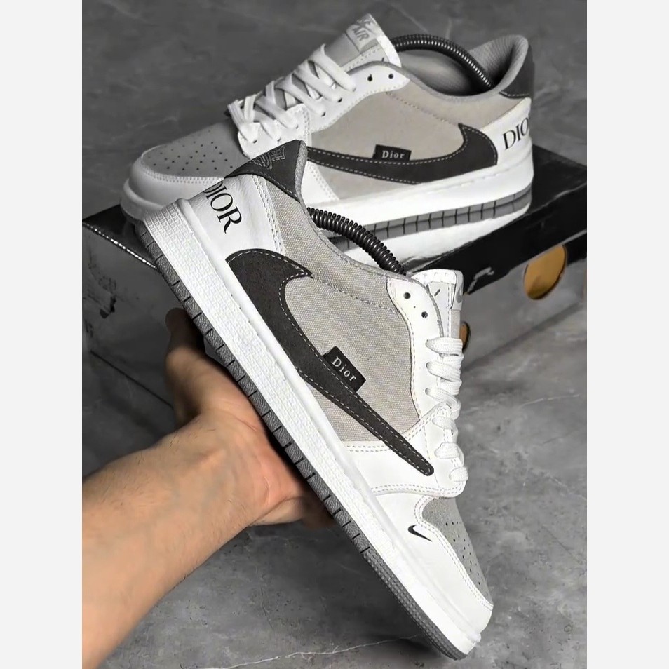 کفش نایک ترویس دیور طوسی مردانه (باکیفیت)
