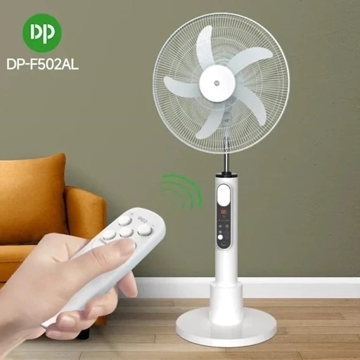 پنکه ایستاده برقی و شارژی دی پی مدل DP-F502 با ارسال رایگان