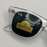 عینک ویفرر ریبن Rayban WAYFARER شفاف شیشه سنگ نشکن زد خش با پک کامل (ارسال رایگان)