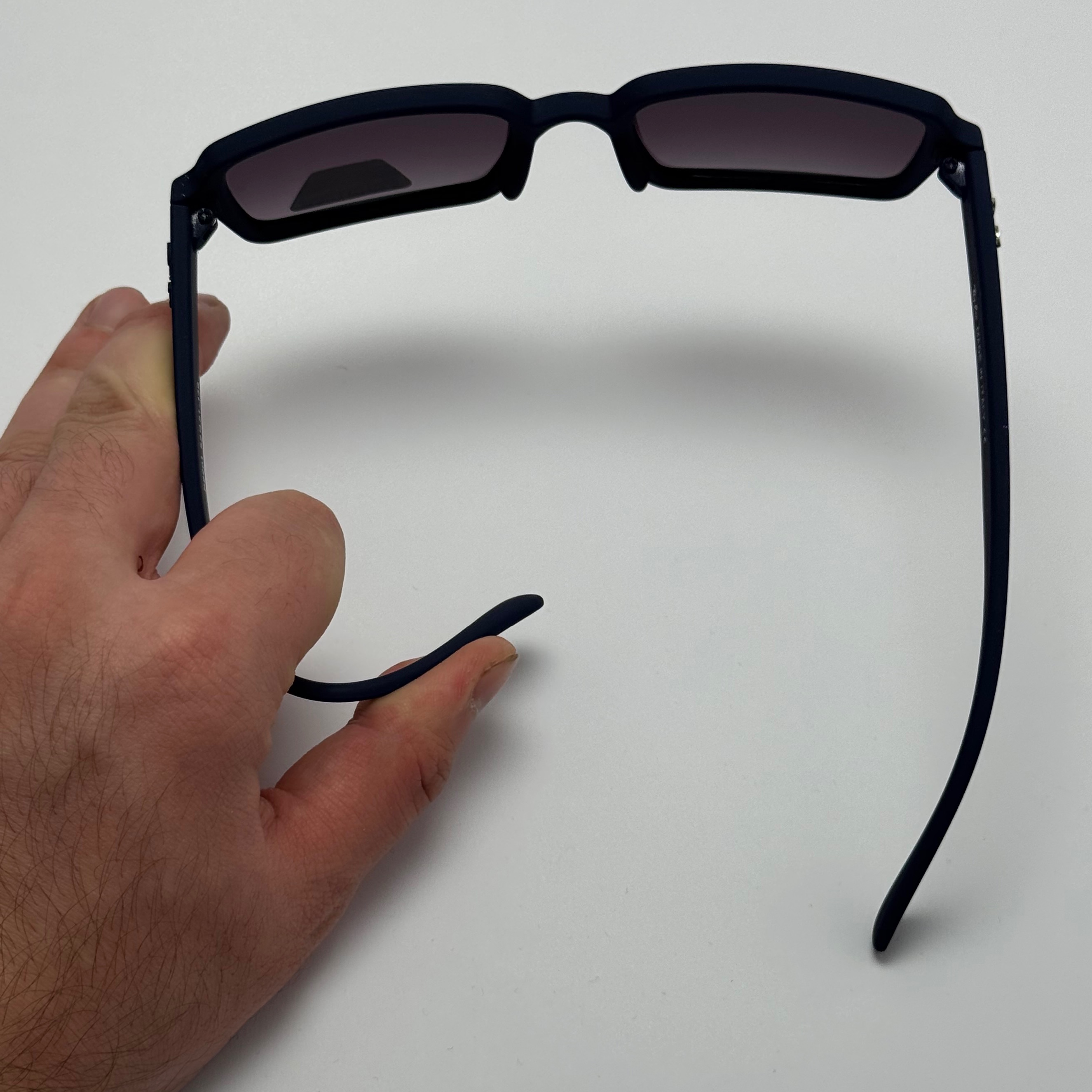 عینک آفتابی پلاریزه ریبن مستطیلی آبی پر رنگ کد rayban RB 2201 (ارسال رایگان)