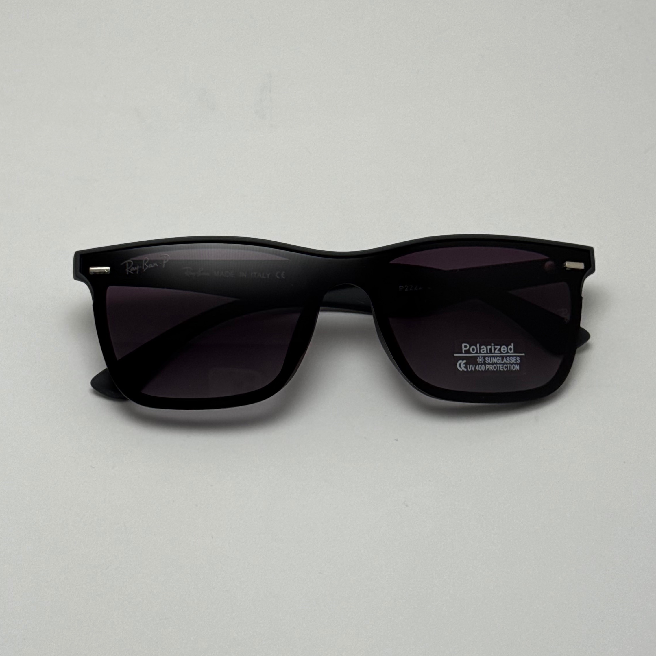 عینک آفتابی پلاریزه ریبن rayban طوسی کد p2222 (ارسال رایگان)