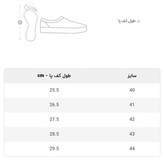 کفش اسپرت مردانه مدل الماس رنگ مشکی دور دوخت (پس کرایه)