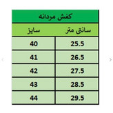 کفش اسپرت مردانه برنا رنگ مشکی دور دوخت (پس کرایه)