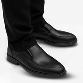 کفش مجلسی مردانه مدل قاپاق دار کشی رنگ مشکی