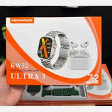 پک ساعت هوشمندKW52 ULTRA3 (هفت بند+ بند فلزی +ایرپاد پرو 2) پرفرووش