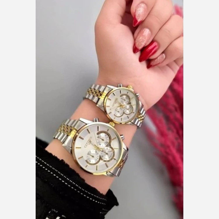 ست ساعت مردانه و زنانه سیتیزن 2 پرفروش باحداقل سود ارسال رایگان پرفرووش