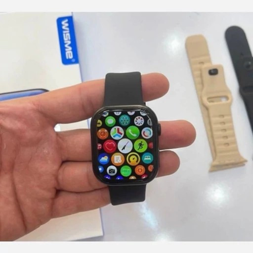 ساعت هوشمند ویسمی مدل KX10 دارای 2 بند باکیفیت باتری گادفادری پرفرووش
