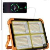 پروژکتور شارژی و خورشیدی 1200 وات Solar LED light Private