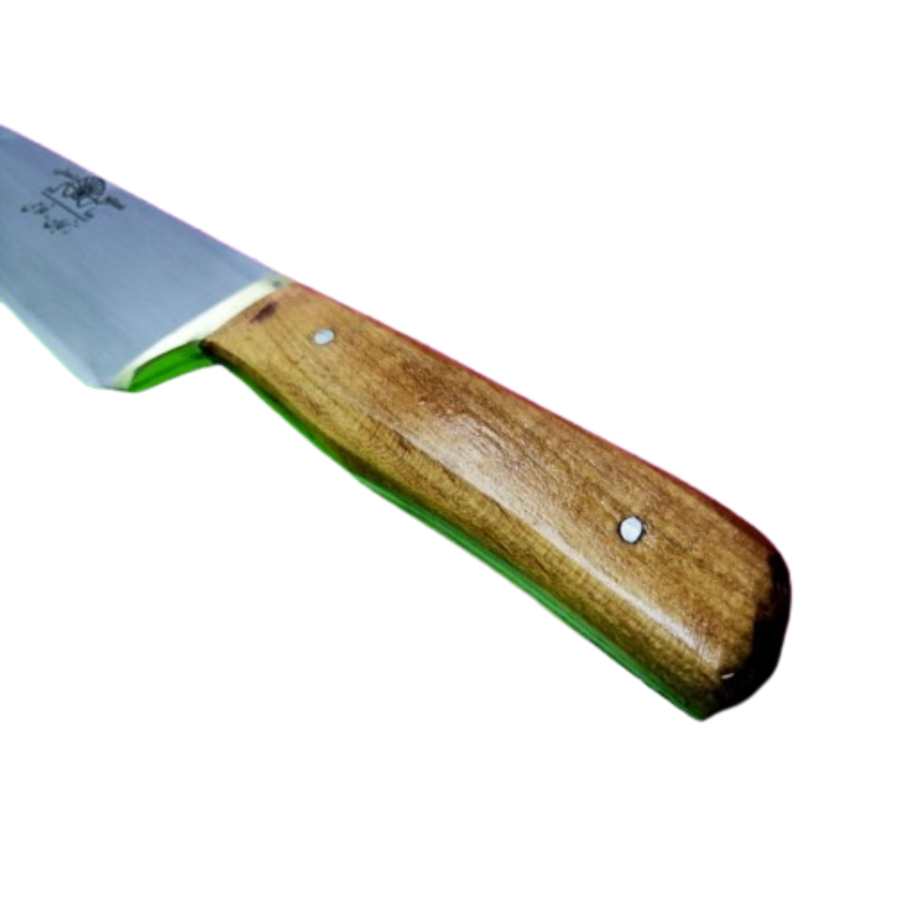 چاقوی آشپزخانه زنجان دسته چوبی مخصوص مرغ و گوشت