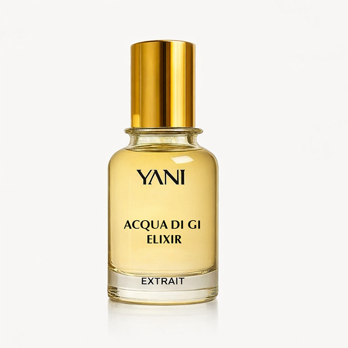عطر مردانه آکوا دی جیو الکسیر با رایحه معطر چوبی و ملایم و حجم 50 میل اکستراد پرفیوم از برند عطریانی